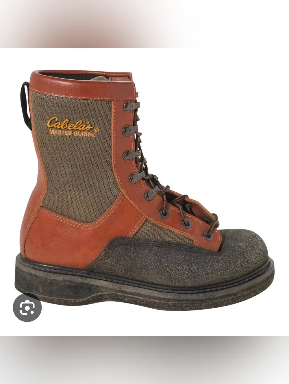 Cabela's Men's Tan Master Guide Fly Felt Bottom Wading Boots